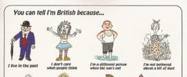 Люди в великобритании какие они на английском. Типичные англичане: характер, внешность, образ жизни. Их высокий юмор